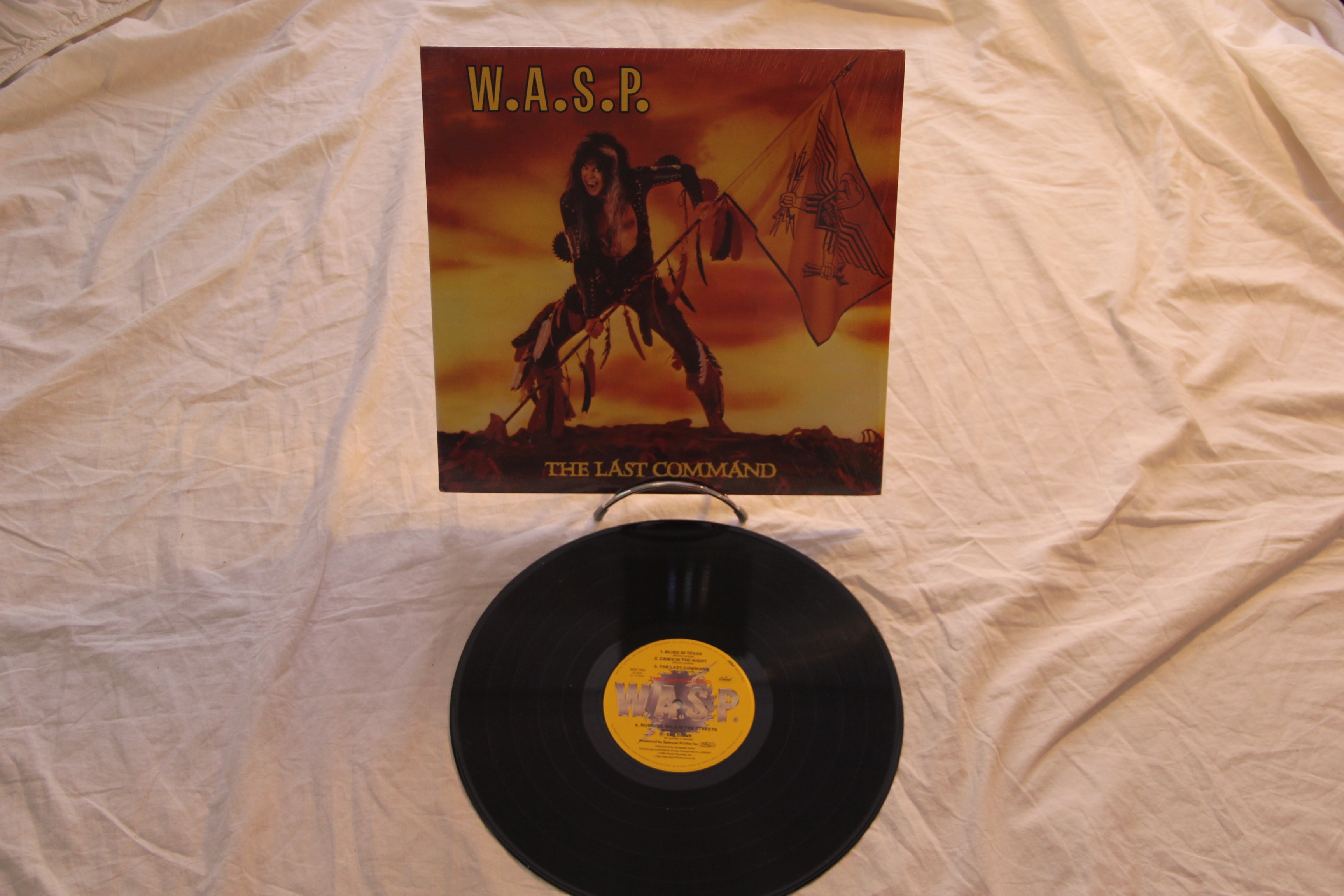 The Last Command W.A.S.P. Rock Vinyl LP ST-12435 Album Jacksonville